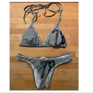 Diesel Two Piece Bathing Suit